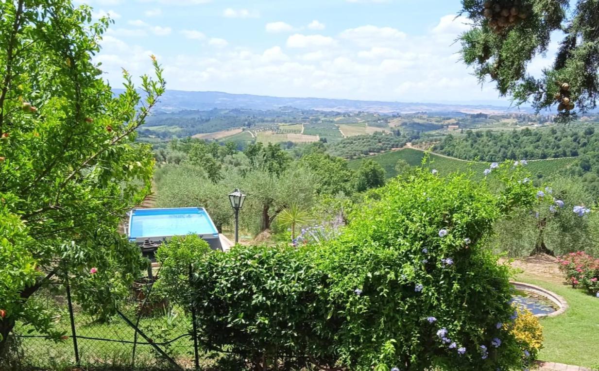 B&B Il Poggetto Montespertoli Bagian luar foto
