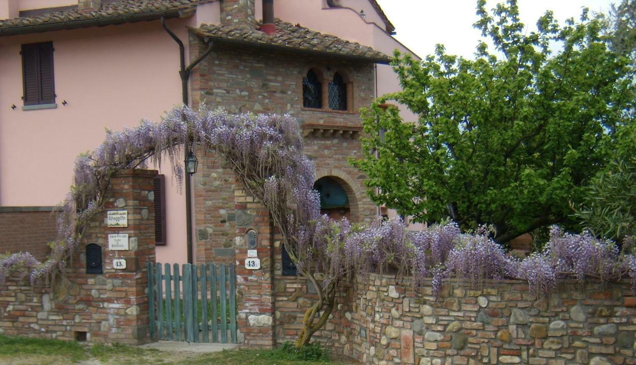 B&B Il Poggetto Montespertoli Bagian luar foto